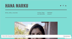 Desktop Screenshot of hana-marku.com